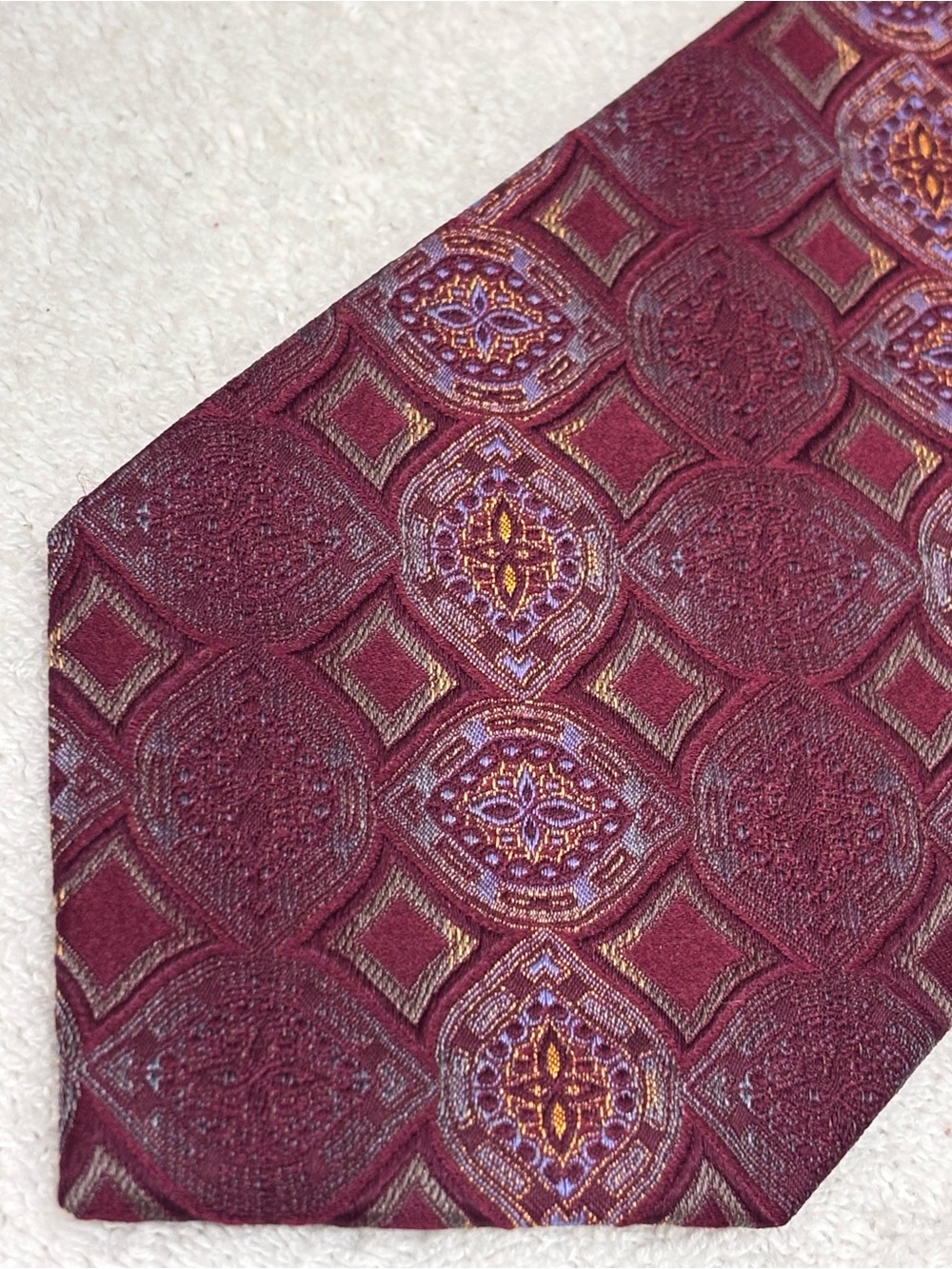 Brand New Stylish Tie By Croft & Barrows - Tie Width Is 3.5 Inches